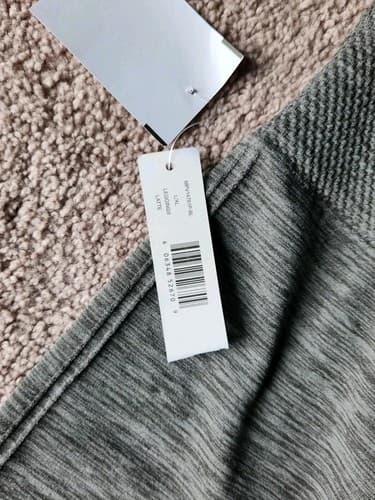 New Direction Womens Gray Check Petite Fleece Leggings Size XLarge. - Thumbnail 6