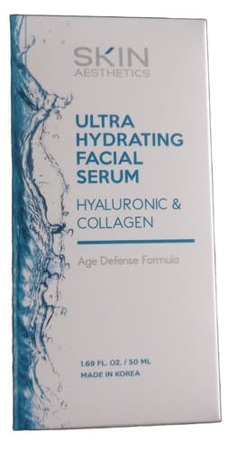 Skin Aesthetics Ultra Hydrating Facial Serum Hyaluronic & Collagen 1.69 Fl 50 ml - Image 1