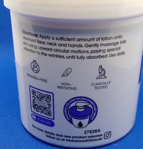 Anti-Aging Hyaluronic Acid Face Cream ~Instant Skin Hydrator 16 oz - Thumbnail 3