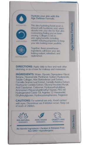 Skin Aesthetics Ultra Hydrating Facial Serum Hyaluronic & Collagen 1.69 Fl 50 ml - Thumbnail 3