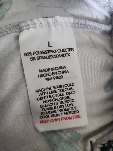 Country Club Under Water Gray/Green Graphic UFO Print Pajama Pants. - Thumbnail 6