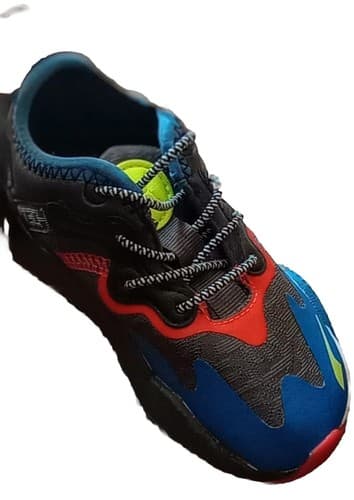 NEW NWOB KIDS TODDLER SZ 8 PUMA RS-X RUNNING SHOE SNEAKER RED BLACK BLUE NEON. - Thumbnail 6