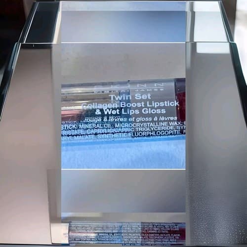 SKINN Flushed Twin Set Collagen Boost Lipstick & Wet Lips Gloss°Mystic Grace°. - Thumbnail 2