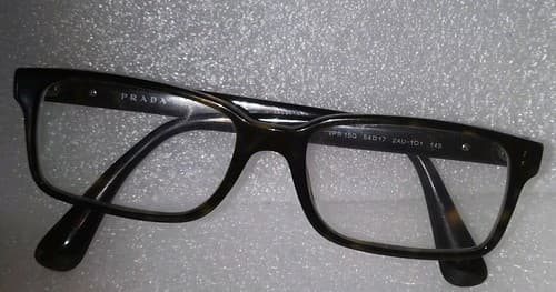 Prada VPR 15Q 2AU 101-145 Eyeglasses Frame Color Tortoise, Same Day Shipping. - Image 1