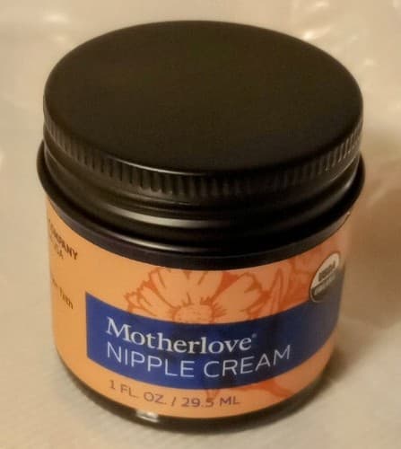 Motherlove, Nipple Cream Certified Organic Ingredient, 1 oz (29.5 ml) Sealed Jar - Image 1