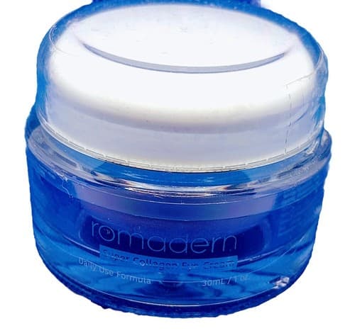 ROMADERM SUPER COLLAGEN EYE CREAM DAILY USE FORMULA 1 oz NEW SEALED - Image 1