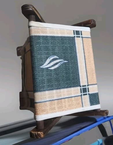 Miniature Handmade Wooden Folding Laundry Hamper (Size 6” X 6”) - Thumbnail 4