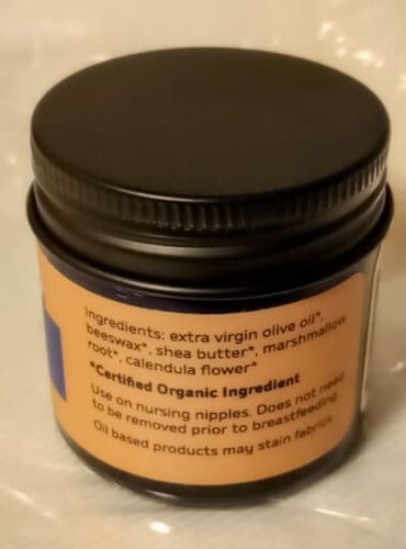 Motherlove, Nipple Cream Certified Organic Ingredient, 1 oz (29.5 ml) Sealed Jar - Thumbnail 2