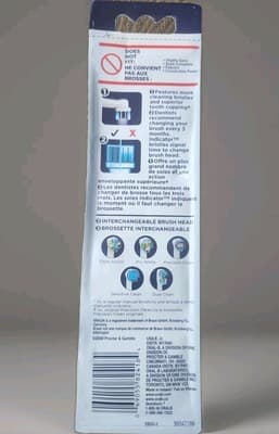 Oral-B Precision Clean Electric Replacement Toothbrush Heads Pack of 3 #99347187 - Thumbnail 2