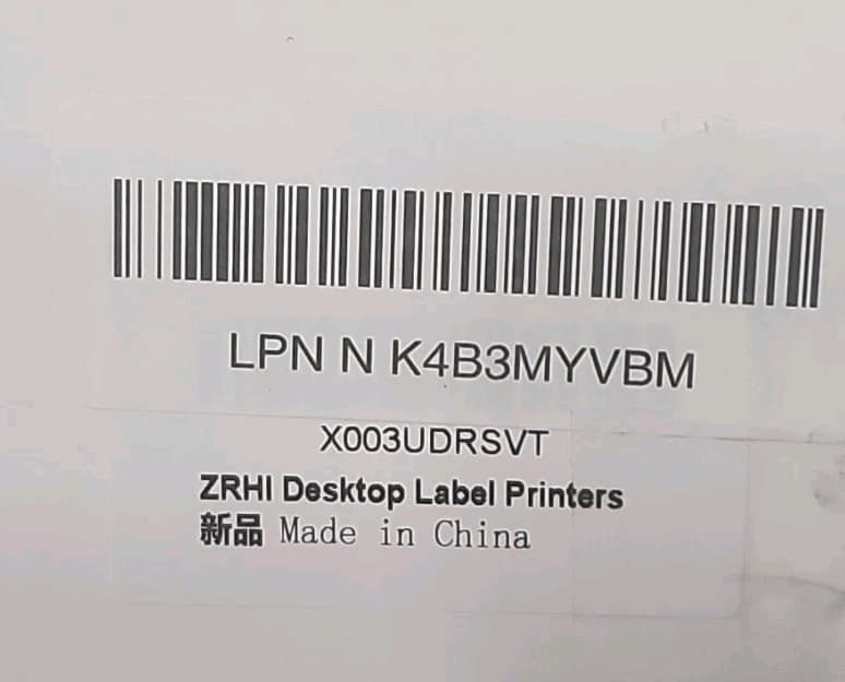 Thermal Desktop Label Printer Open Box USB Connection.(Y486BT)Same Day Shipping. - Thumbnail 2
