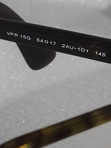 Prada VPR 15Q 2AU 101-145 Eyeglasses Frame Color Tortoise, Same Day Shipping. - Thumbnail 6