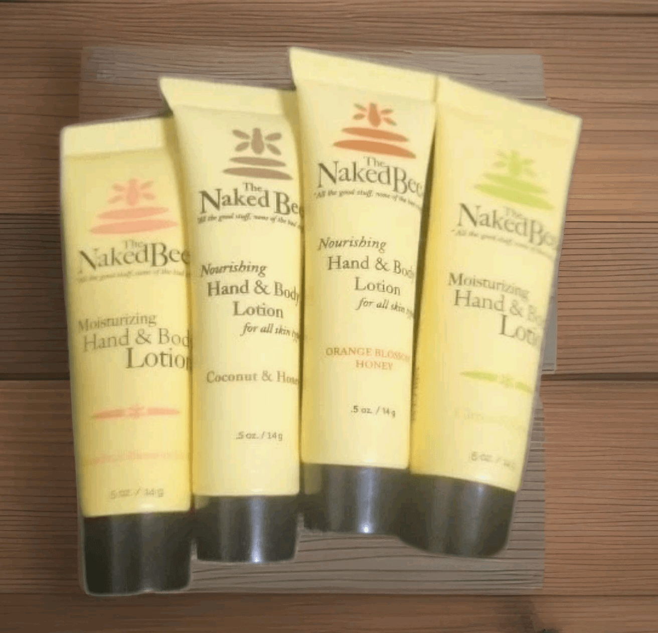 The Naked Bee Moisturizing Hand & Body Lotion Grapefruit Blossom Set .5oz ea. - Thumbnail 2