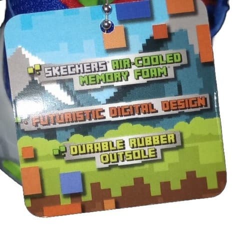 Skechers Mega Craft Red/Green/Blue Sneakers Shoes Boy's Size 8C Magnet.Brand New - Thumbnail 11