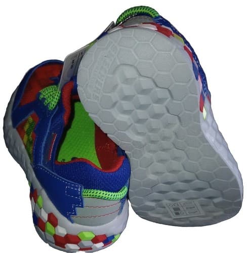 Skechers Mega Craft Red/Green/Blue Sneakers Shoes Boy's Size 8C Magnet.Brand New - Thumbnail 7