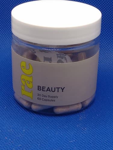 Rae Beauty 60 Capsules 30 Day Supply For Women. *Sealed*See Details. HTF. - Image 1