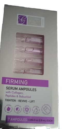 Global Beauty Care (7) Hydrating Serum Ampoules Firming With Collagen Peptides. - Image 1