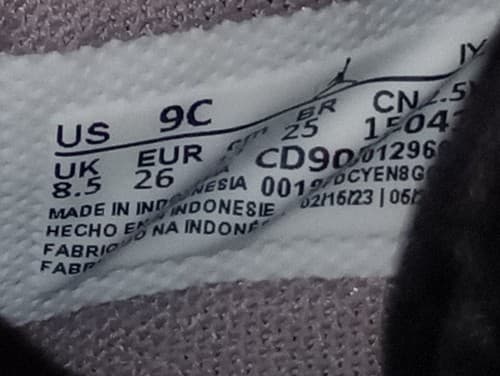 CD9056/041 Size 9.0 Jordan Legacy 312 Low Royal. New *Authentic*Fast Shipping. - Thumbnail 9