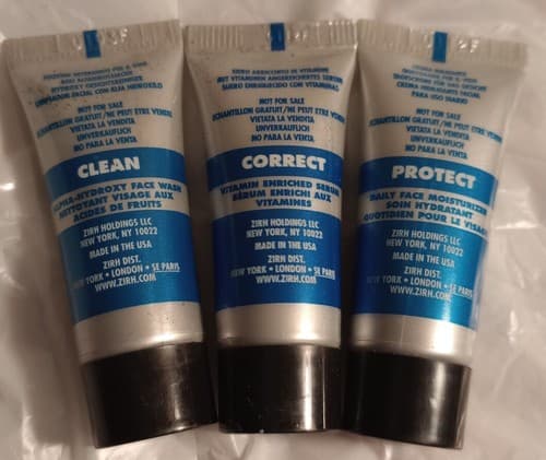 Zirh Wash Mild Face Wash, 2.4 fl. oz (3 Mini Travel Pack) Fast Shipping. - Thumbnail 2