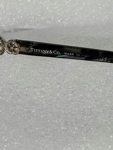 TIFFANY & CO TF2048-B 8129 53mm Blue Gray Havana Eyeglasses Frames Italy - Thumbnail 5