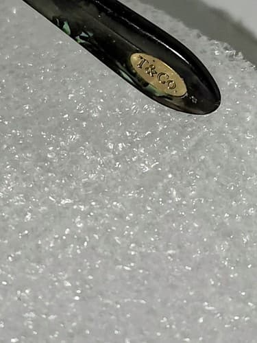 TIFFANY & CO TF2048-B 8129 53mm Blue Gray Havana Eyeglasses Frames Italy - Thumbnail 4