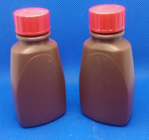 Griffin Brand Liquid Wax Brown Bottle, Great Vintage Condition! Fast Ship(2Lot). - Thumbnail 2