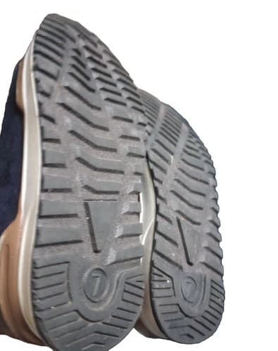 Old Navy Toddler Boy Size 7 Sneaker Boot Ankle Mid Zipper Blue Play Condition. - Thumbnail 7