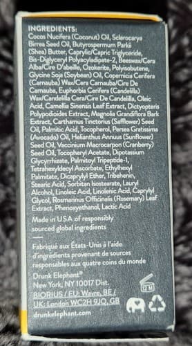 Drunk Elephant Lippe Balm with Shea Butter & Peptides. 0.13 oz. NEW Free Ship! - Thumbnail 2