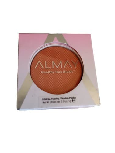 Almay Healthy Hue Blush Compact So Peachy (200) 0.17 Oz SEALED - Image 1
