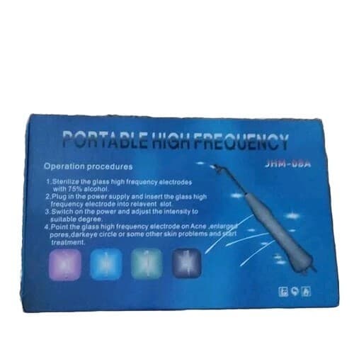 High F requency Facial Machine Wand 4 Pieces Tubes Set Portable Handheld Skin... - Image 1