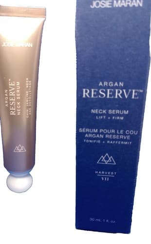 Josie Maran Argan Reserve Neck Chin Jawline Serum Lift + Firm w/ Rollerball 1oz - Thumbnail 2