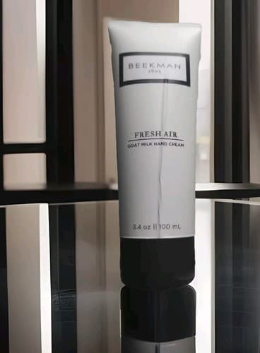 Pure Goat Milk Hand Cream, Fresh Air-Scented- 3.4 oz-Moisturizing Lotion"Sealed" - Image 1