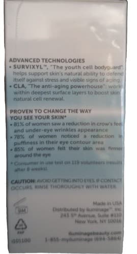 iluminage Ponds Institute Youth Cell Eye Cream 0.5 oz/15ml, Sealed Boxed. - Thumbnail 4