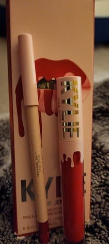 Kylie Jenner ~ Velvet Liquid Lipstick & Lipliner ~ #405 Red Velvet ~ NIB - Thumbnail 2