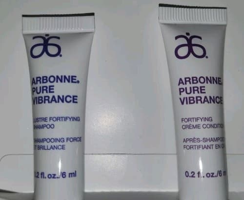 Arbonne Pure Vibrance Shampoo & Conditioner 6ml ea,Sample Size Only,Read Details - Thumbnail 4