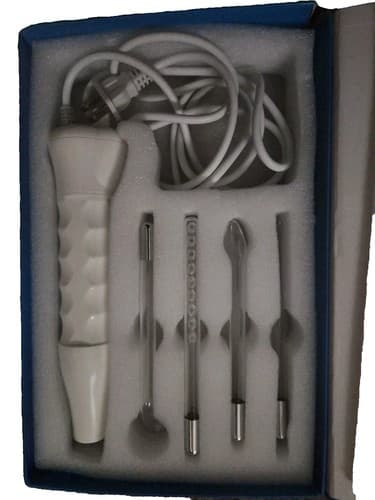 High F requency Facial Machine Wand 4 Pieces Tubes Set Portable Handheld Skin... - Thumbnail 3