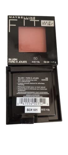 2 Maybelline Fit Me Blush #50 WINE .16 oz each - Thumbnail 2