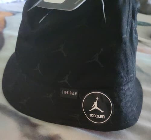 Air Jordan Bennie Hat For Boys/ Child Black 2t-4t,2022. NWT. - Image 1