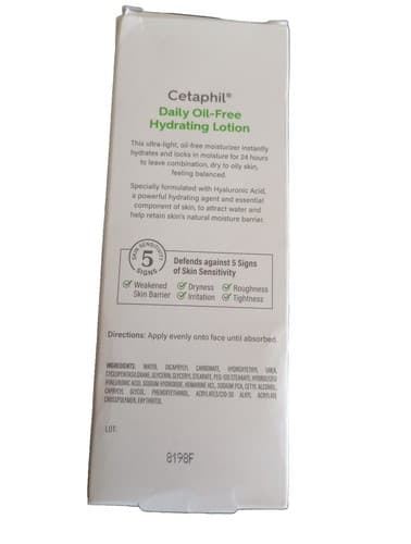 Cetaphil Hydrating Lotion Daily Use - 3oz. NEW In Box. - Thumbnail 3
