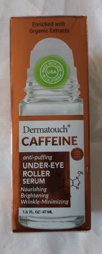 Dermatouch Vitamin C Brightening Under-Eye Roller Serum Smoothing 1.75 oz - Thumbnail 4