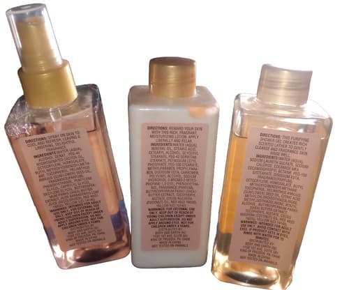 Spa Luxetique Sensual Rose Shower Gel*Lotion*Mist, 6.8oz.ea Bath Sets.*Rare*HTF* - Thumbnail 2