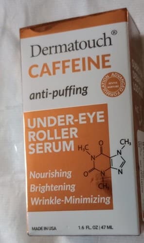 Dermatouch Vitamin C Brightening Under-Eye Roller Serum Smoothing 1.75 oz - Image 1