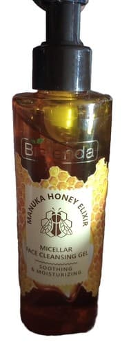 FACE CLEANSING GEL Manuka Honey Micellar Soothing Moisturizing Bielenda 7.1oz. - Image 1