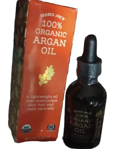 Trader Joe’s 100% Organic Argan Oil 1.7 Oz Fast Shipping*See Details*. - Image 1