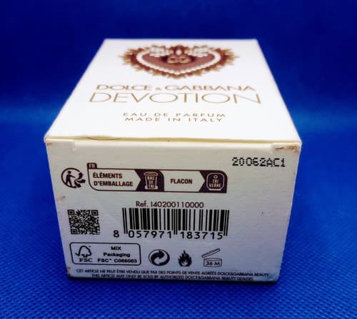 Dolce & Gabbana Devotion 30ml / 1.oz/30ml. NIB "Authentic" - Thumbnail 3