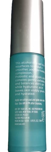 Tula Pro-Glycolic 10% pH Resurfasing Gel Facial Treatment Travel Sz 0.95oz/28ml. - Thumbnail 2