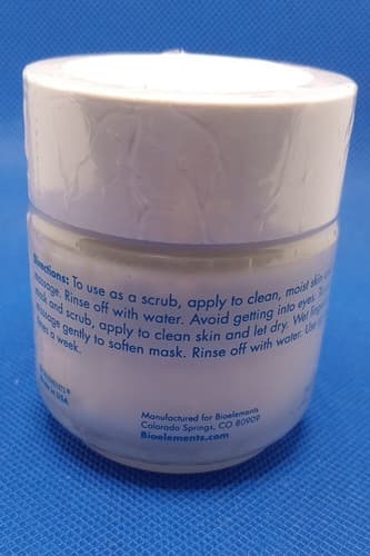 BIOELEMENTS Measured Micrograins Multi-Action Scrub ~ All Skin 2.5oz Sealed. - Thumbnail 2