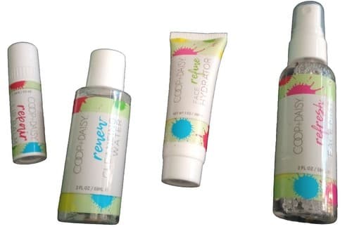 Coop+Daisy Gym Kit Lip Balm Cleansing Water+Face Hydrator Face Mist 4pc. - Thumbnail 5