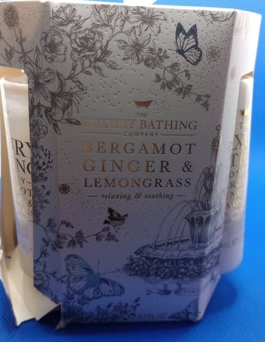 The Luxury Bathing CO Bergamot 3 Pc Travel Shower Gel Body Lotion Bath Gift Set - Thumbnail 2