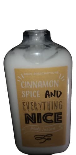 BODY PRESCRIPTIONS CINNAMON SPICE AND EVERYTHING NICE BODY LOTION 10.82oz. - Thumbnail 2