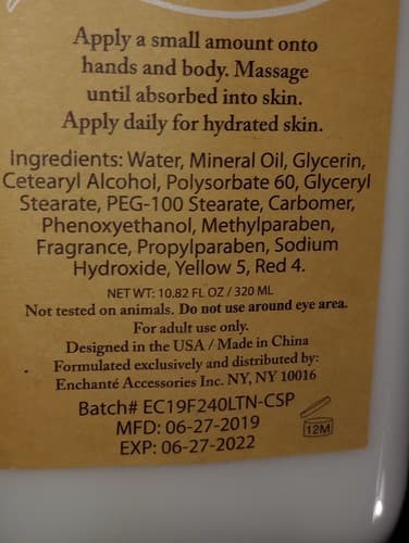 BODY PRESCRIPTIONS CINNAMON SPICE AND EVERYTHING NICE BODY LOTION 10.82oz. - Thumbnail 4